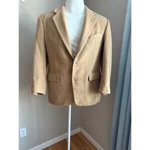 Evan Picone Camel Hair Blazer – Men’s 41